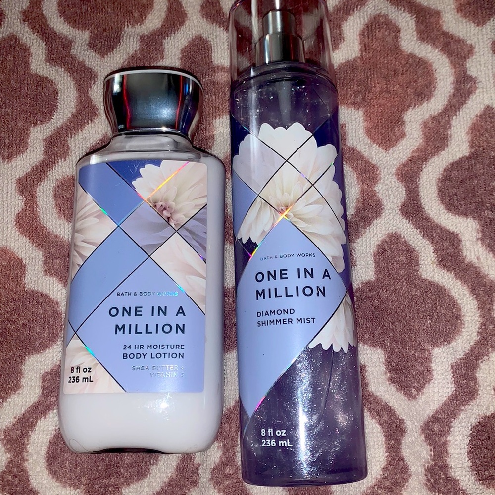 One in a million perfume and lotion
